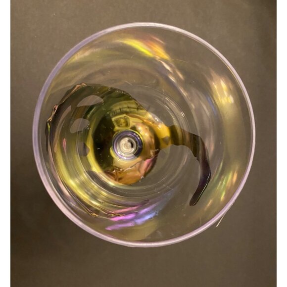 Set of 2 Multicolored 3D Skeleton Hand Goblets and Cup with Spider Web Base - Picture 5 of 9